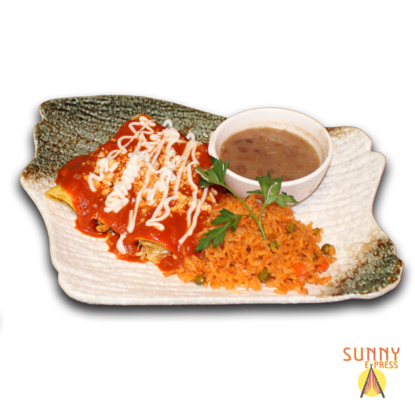 Vegan Enchiladas in LA
