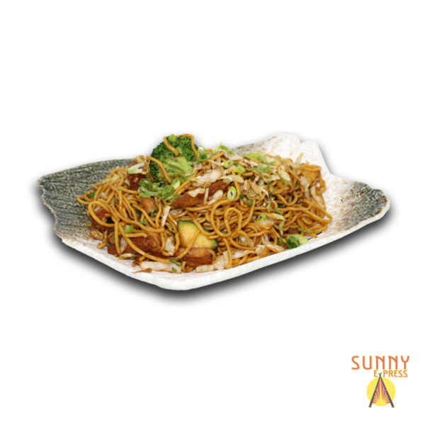 Vegan Chow Mein Plate in Los Angeles, LA