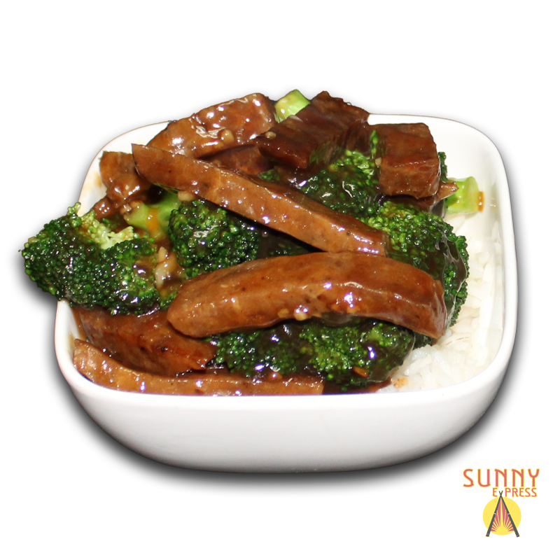 Vegan Steak with Broccoli